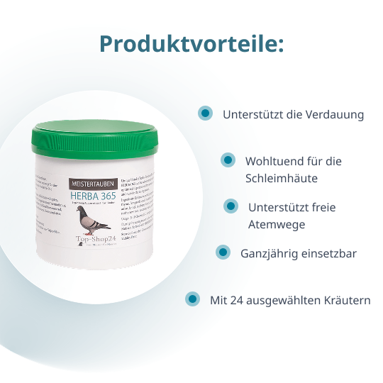 MEISTERTAUBEN HERBA 365 – 250 g