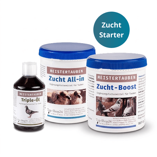 MEISTERTAUBEN Zucht Starter – 3 Produkte für den Start in die Zuchtsaison