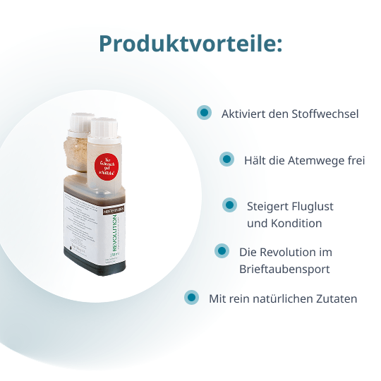 MEISTERTAUBEN Revolution – 250 ml