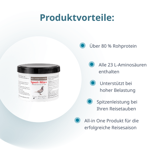 MEISTERTAUBEN Sport-Mix NEU – 200 g