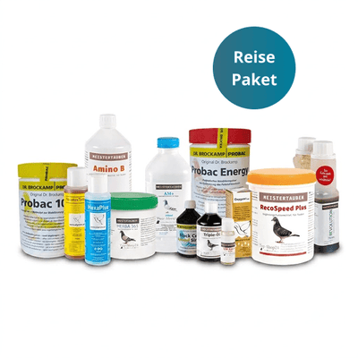 MEISTERTAUBEN Jungtauben-Reisepaket – 13 Produkte für die ganze Saison