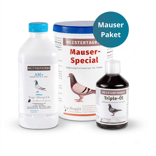 MEISTERTAUBEN Mauser-Paket klein – 3 Produkte für die Mauser