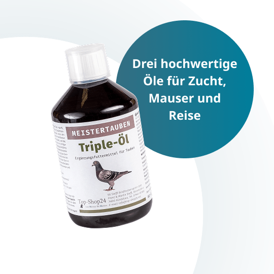 MEISTERTAUBEN Triple-Öl – 500 ml