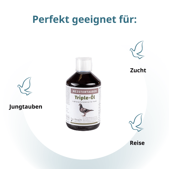 MEISTERTAUBEN Triple-Öl – 500 ml